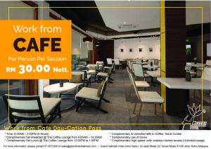 Work From Cafe - Grand Hallmark Hotel (Johor Bahru, Taman Molek)