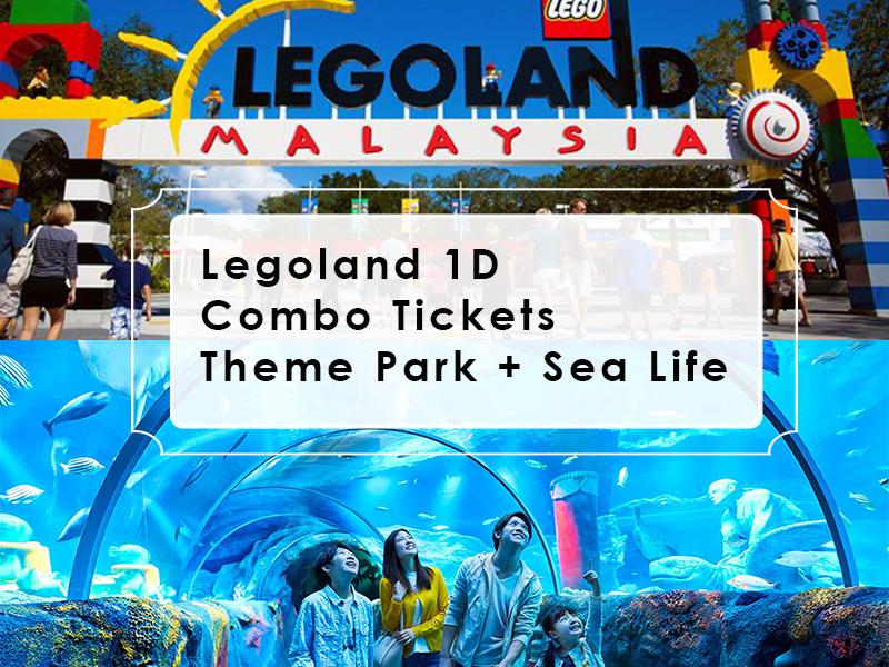 Legoland 1D Combo Tickets Theme Park + Sea Life