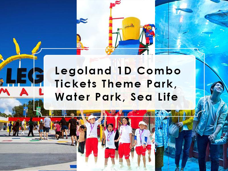 Legoland 1D Combo Tickets Theme Park, Water Park, Sea Life